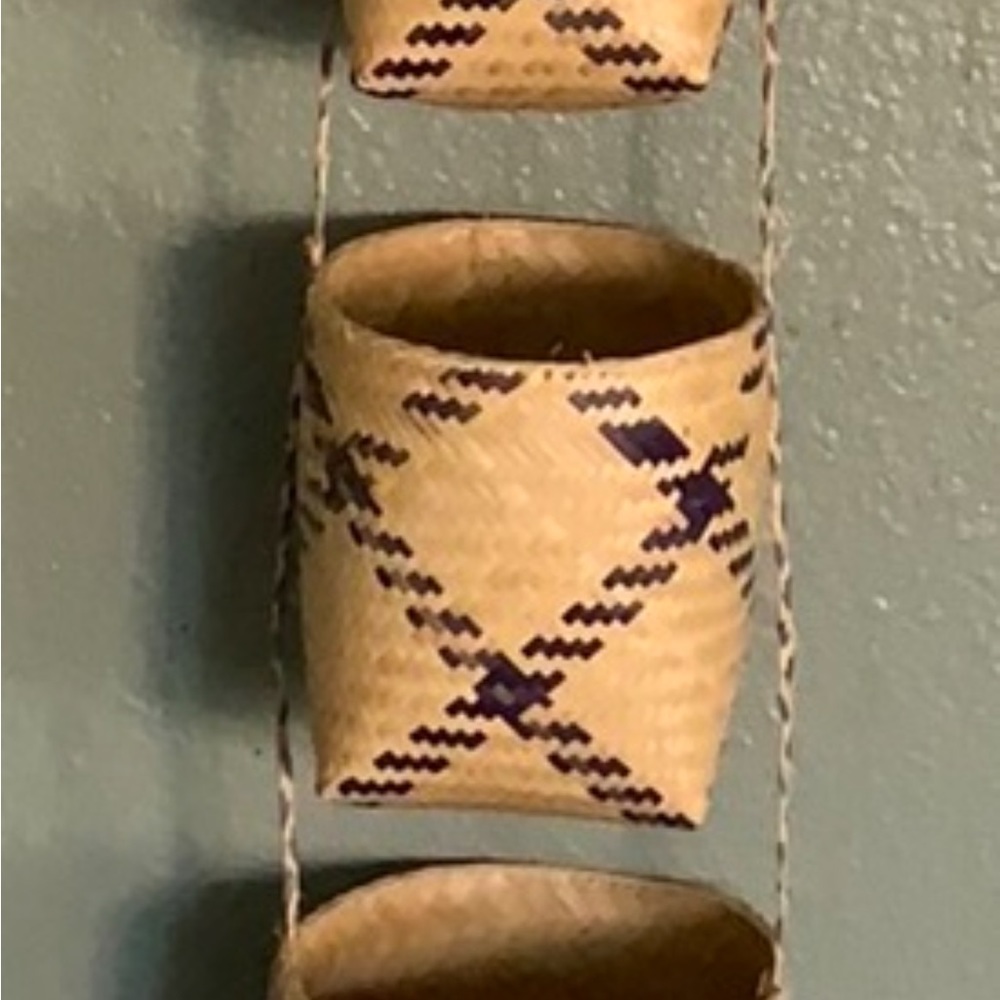 Wicker, 3 Tier Hanging Baskets - Picture 3 of 6